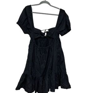 Urban outfitters black babydoll dress size XS